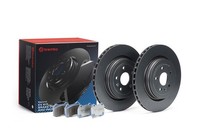 Brembo Bremsscheiben Ø365MM + BremsbelÄGe Hinten FÜR Tesla Model S Tesla