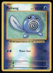 Poliwag 23/108 Reverse Holo XY Evolutions