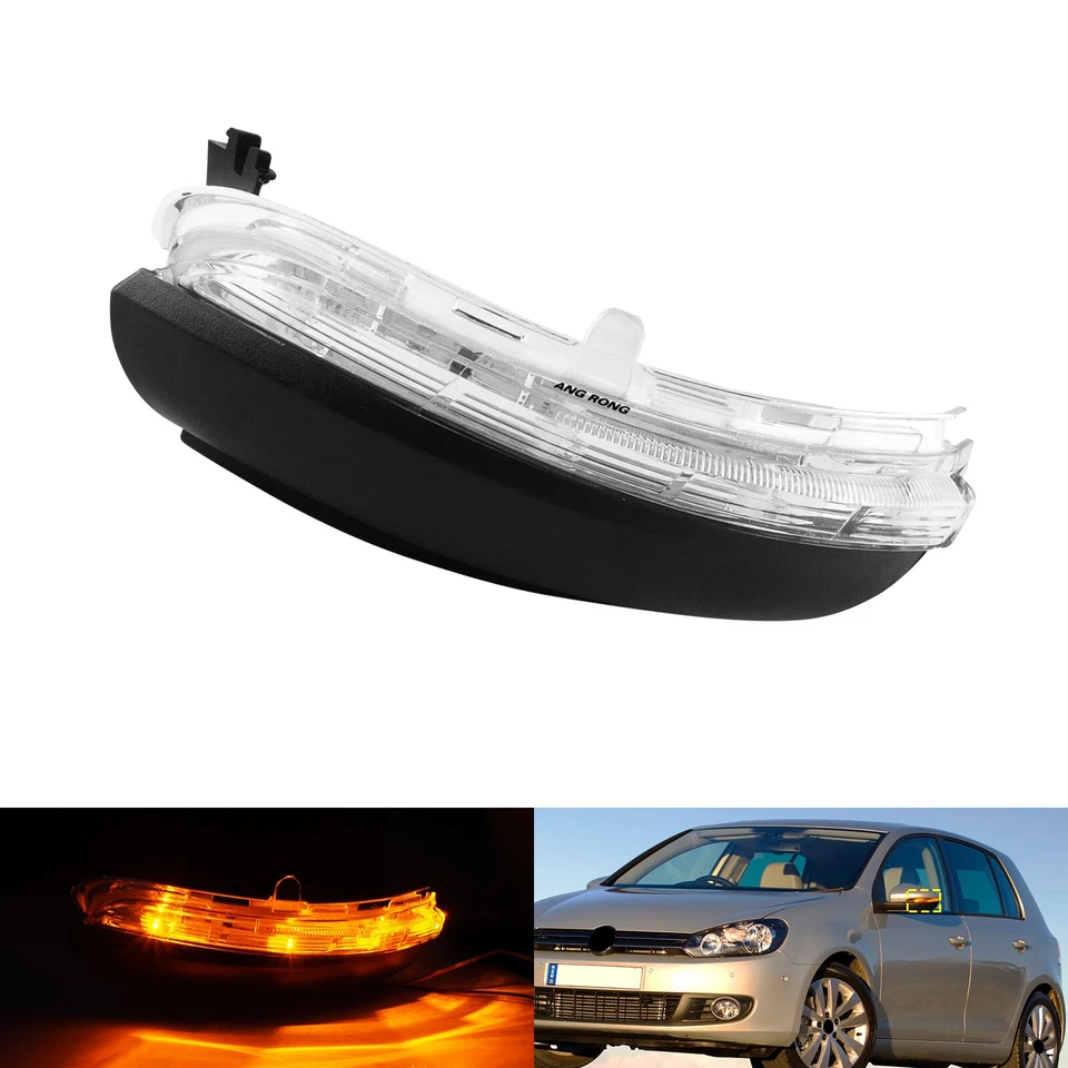 Freccia specchietto retrovisore sinistra esterno per Vw Golf 6 VI Cabriolet 517 11-16 - Immagine 2 di 4