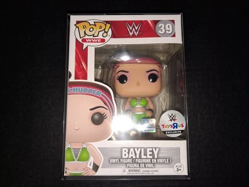 WWE Funko Pop Bayley Vinyl Figure Toys R Us Exclusive NXT 39 VAULTED *Protector*