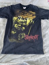 Vintage Y2K Slipknot All Hope Is Gone T-Shirt Men s Small Heavy Metal Band Alt