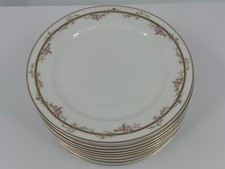 Vintage Theodore Haviland Limoges France Schleiger-Set of 12 Dinner Plates- 861