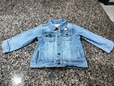 Disney Baby Girls Mickey Mouse Denim Trucker Jacket Size 18/24M