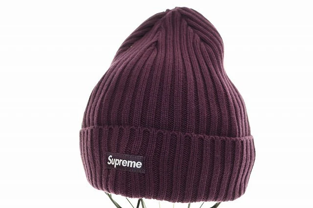 【Chapeau】SUPREME 23SS BONNET SURTEINT bonnet tricot violet du Japon