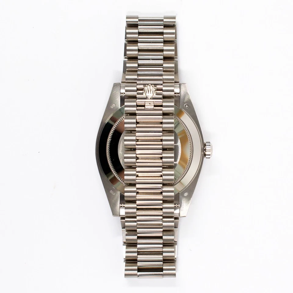 2021 Rolex день-дата 40, 228239, белое золото, серебряная полоса индекс, президент Br... - Изображение 3 из 4