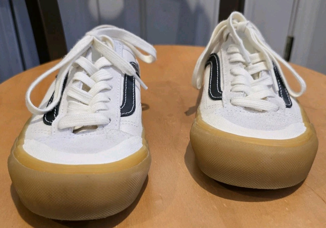 Vans Marshmallow color Canvas Vans Suede Gum Soles Men's