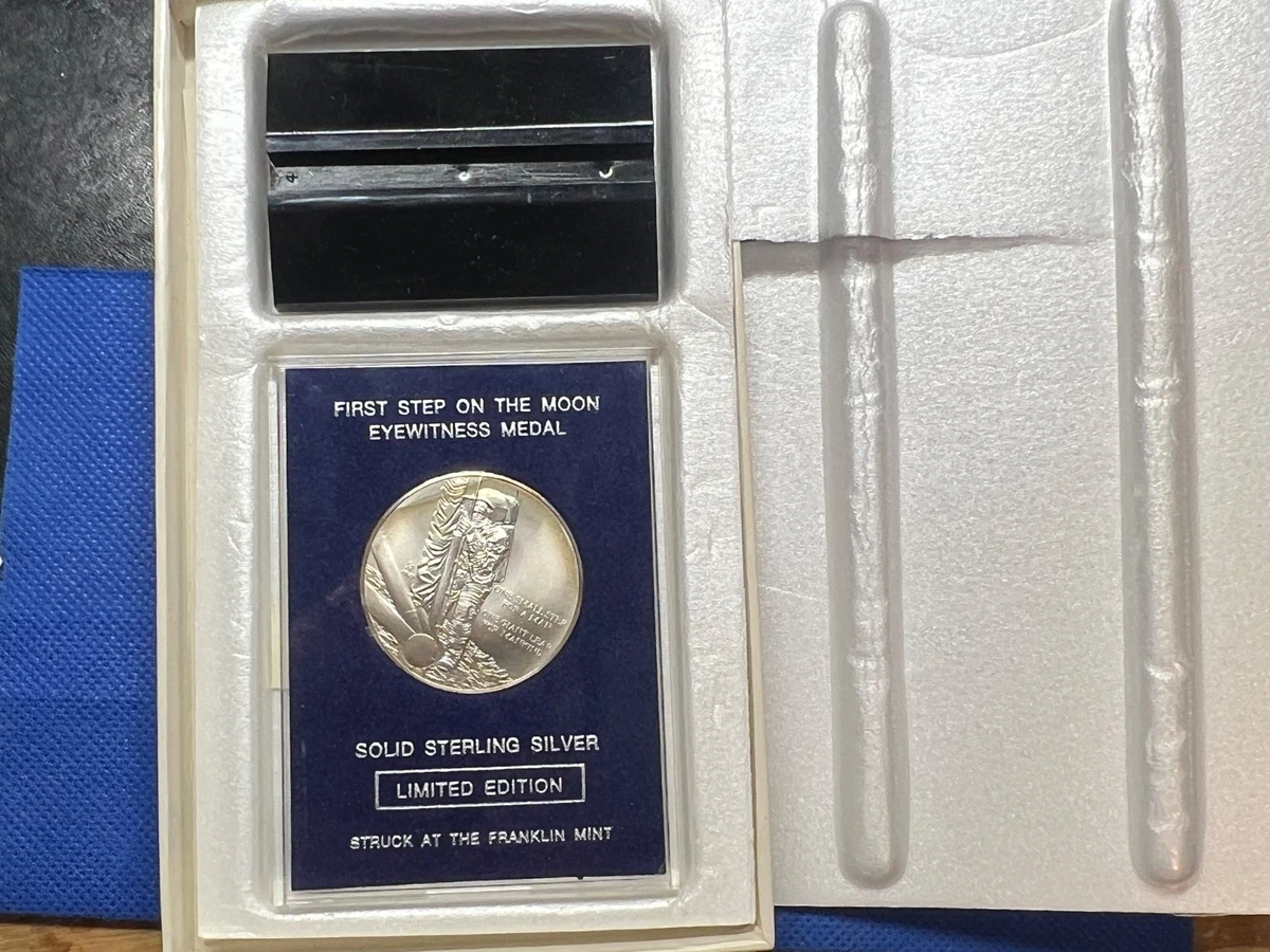 Franklin Mint Sterling Silver Medals In Numismatic Medals for sale