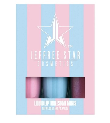 Jeffree Star Cosmetics Authentic Cotton Candy Liquid Lip Threesome Minis New! 
