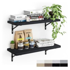 Floating Shelves 27" Long 10" Deep 100 lbs Load Capacity - Wall Mounted Storage