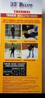 35° Below Thermal Socks Aluminized Fibers Nylon Warming 1 Pair Black Large — photo 2