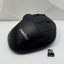 Perixx PERIMICE720 Wireless Ergonomic Trackball Mouse with Dongle - Works