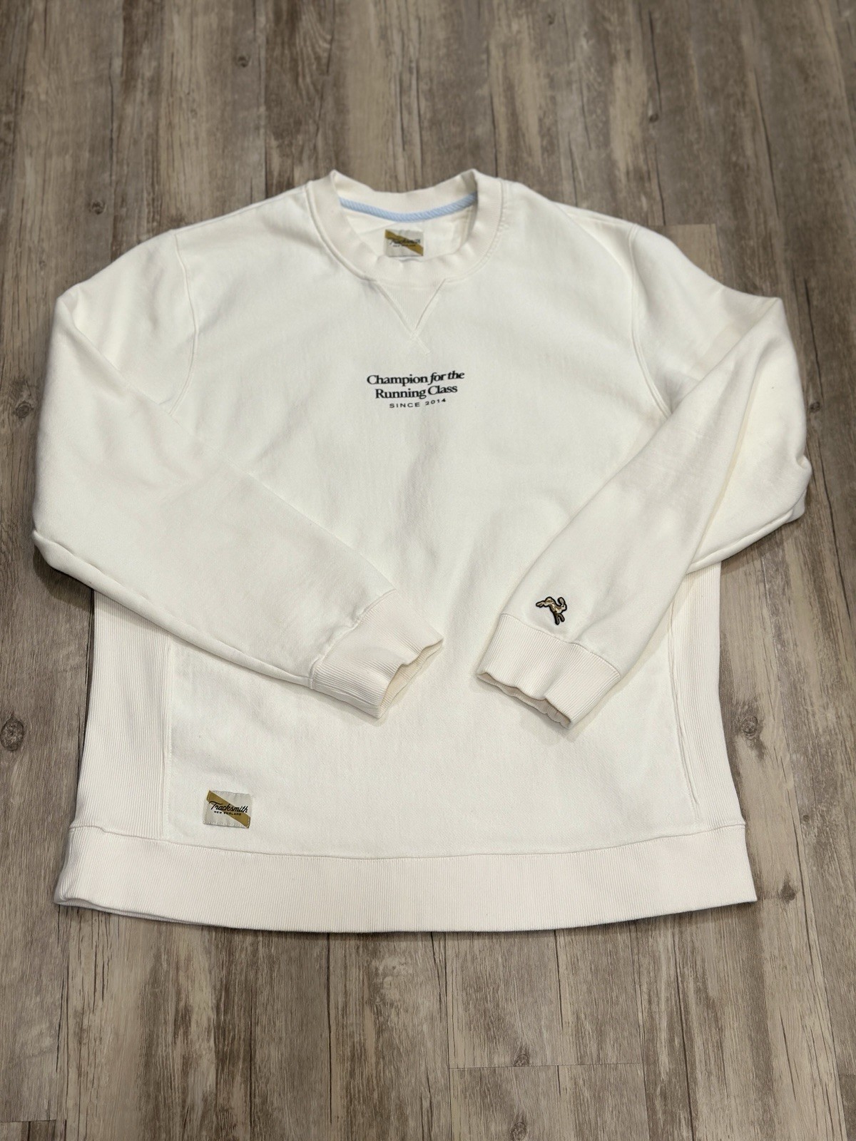 Tracksmith The Running Class Crew Sweatshirt Heav… - image 1