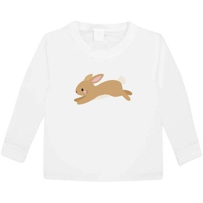 Kinder / Kinder Langarmshirt Baumwolle ''Süßer Springhase'' (KL059588)