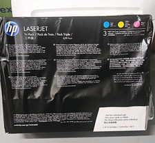 HP 202X CF500XM High-Yield Laser Toner Cartridge 3PK Cyan/Magenta/Yellow