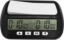 Chess Clock Digital Chess Timer for Professional Players in Tournament Rooms Fea