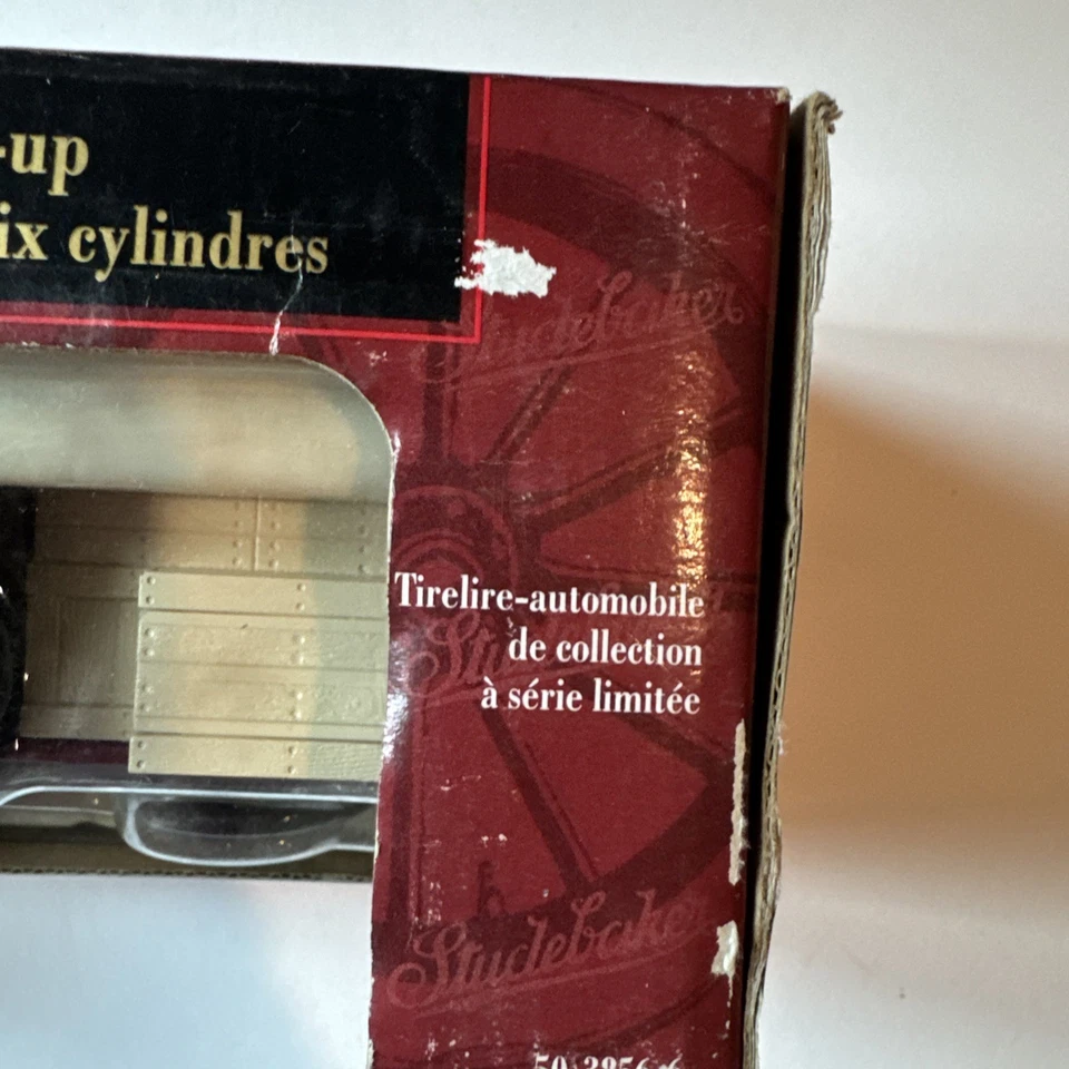 Liberty 1922 Studebaker Big Six Pick-Up Diecast Coin Bank Canadian Tire 1997 - Image 4 of 4