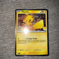 Pokemon Pikachu Deutsch HOLO 051/162 Pokemon Day 2026 Promo Near Mint