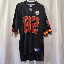 Dwayne Bowe Jersey #82 Kansas City Chiefs Reebok NFL Men’s Size Large