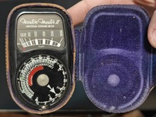 Weston Master II Universal Exposure Meter 735 with Leather Case