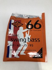 Rotosound RS66LC Swing Bass 66 Stainless Steel Bass Guitar Strings  40 60 75...