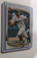 Topps 2025 Bowman Nick Kurtz Oakland Athletics Prospects BP-114 Baseball Card
