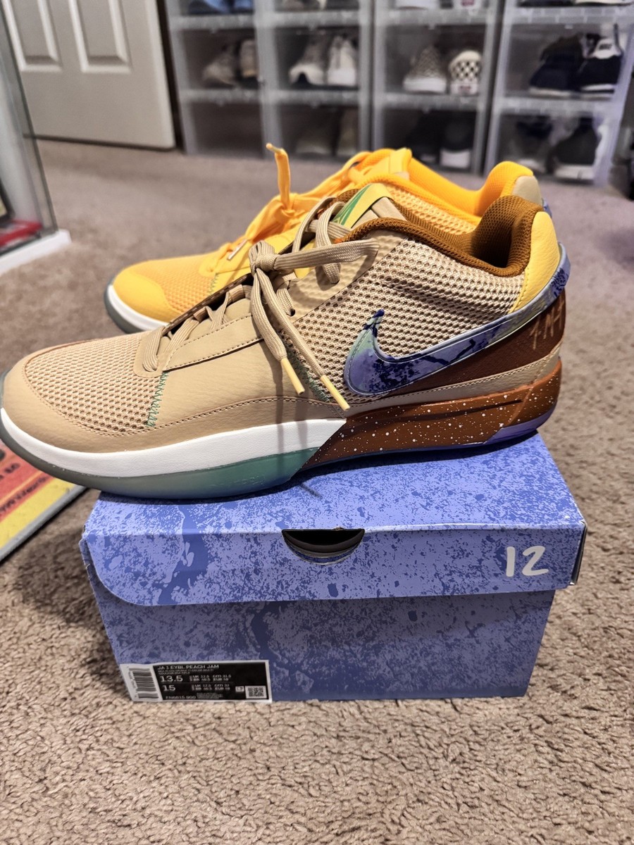 Size 13.5 - Nike Ja 1 EYBL Peach Jam | eBay
