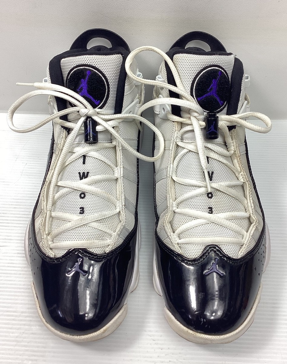 Jordan Rings Concord White-Black 322992-104 Size 10