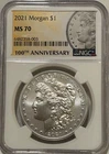 2021 P Morgan Silver Dollar NGC MS70