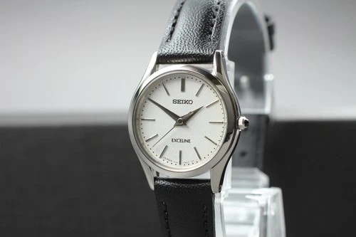 Vtg 2004 N MINT Seiko Exceline 4J41-0AM1 SWDL161 HAQ Qz Womens Watch From JAPAN