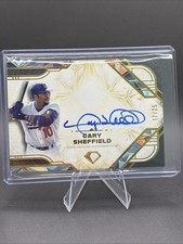 2025 Topps Diamond Icons Gary Sheffield /25 Auto