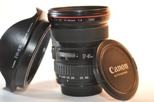 Canon EOS EF 17-40mm f/4 L USM lens NICE for EOS 1V A2 Elan T8 T7 90D 80D 7D 5D