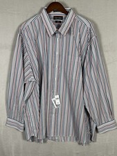 Paul Fredrick Men's Shirt 3XL Button Up Classic Fit Finest Long Staple Cotton