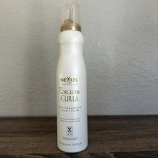 Nexxus Gorgeous Curls Curl Enhancing Foam Styler Mousse 10 oz Discontinued RARE