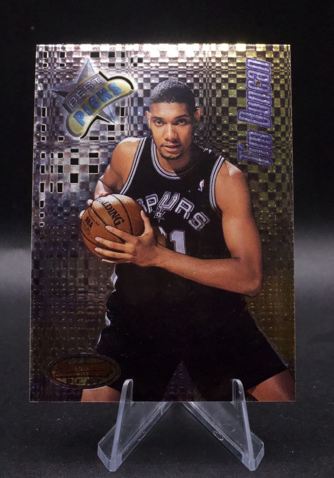 1997-98 Bowman's Best - Best Picks Tim Duncan #BP8 (RC)