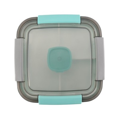 1500Ml Salad Bowls with 3 Compartments for Salad Toppings P4H23433