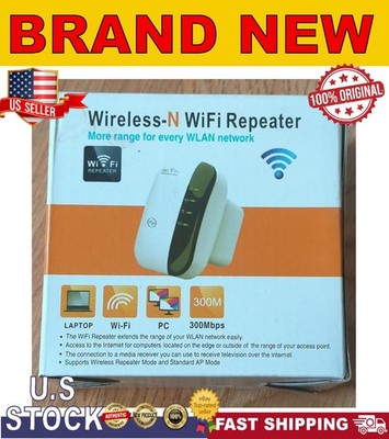 Wireless-N Wifi Repeater Super Boost WLAN Network NEW