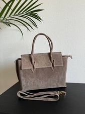 Borsa Da Donna, Borsa Vera Pelle, Pelle Scamosciata