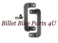 Brembo 100mm Black Front Radial Strap Lowering Kit Brackets112111-001b Brembo 100mm Black Front Radial Strap Lowering Kit Brackets112111-001b