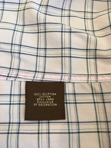 TAILORBYRD Herren 2XL rosa/marine kariert Button-Down Hemd - Bild 7 von 8