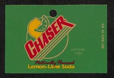 Chaser Caffeine Free Lemon-Lime Soda Plastic for Retail Peg Board Hook?