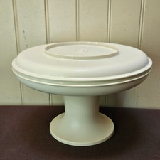 Tupperware Serve It All Pedestal Plate Cake Cupcake  Pie Stand 1531 1532 1533