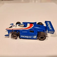 ROKAR F1 GOODYEAR BELL F1  M Chassis #4 HO Slot Car Vintage HTF