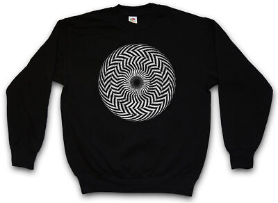 HYPNO CIRCLE III PULLOVER Labyrinth Mystik Hypnose Esoterik Spirale Kreisel