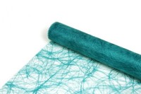 Sizoweb Vlies TischläUfer -Tischband Dekorolle TüRkis 25M X 30Cm Farbe 6550