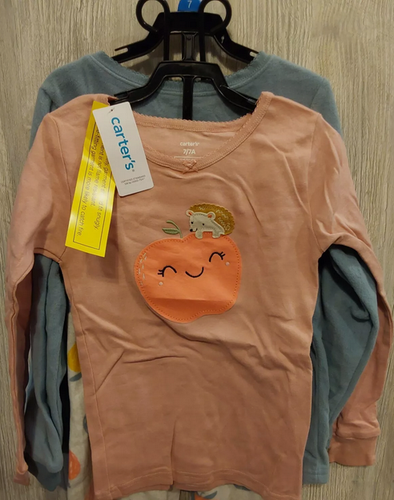 Carters Kids' Soft Plush Fleece 3-piece PJ Set (MULTI,7) NWT - Picture 6 of 6