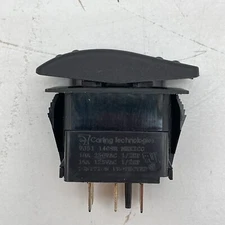 Carling Technologies VJ51-10A Rocker Switch DPDT (ON)OFF(ON) 10A 250VAC 1/2HP