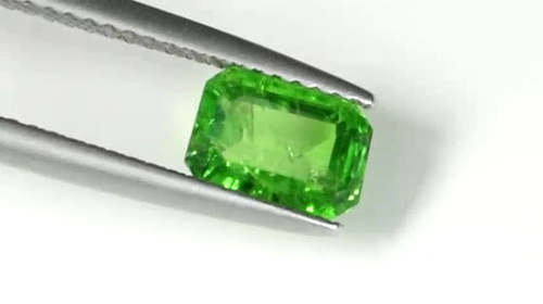 1.30 ct ct BEST GRADE SUPERB GREEN - NATURAL GROSSULAR MALI GARNET See Vdo SKB - Video 1 of 1