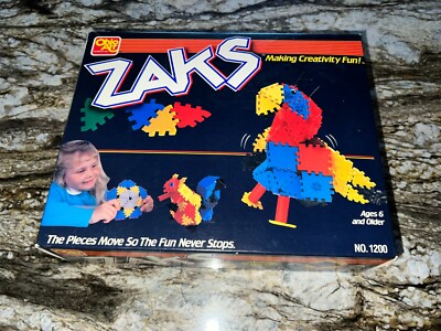 NEW Vintage 1987 Zaks Ohio Art The World Of Toys No. 1200