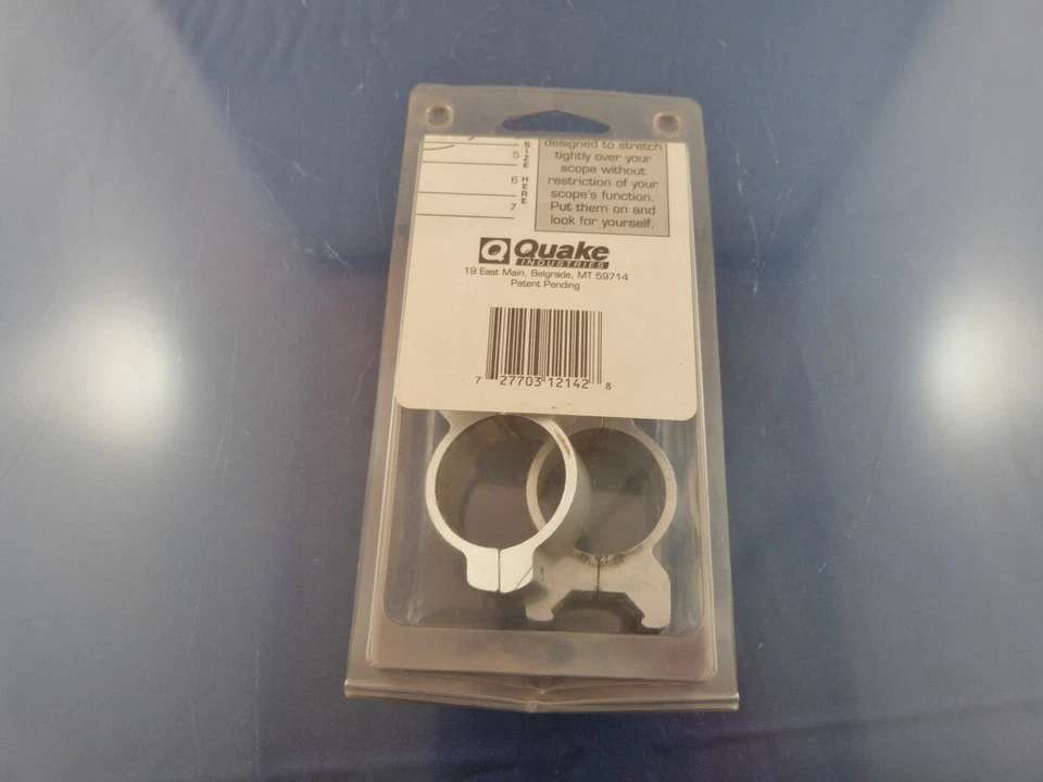 QUAKE SATIN SPLIT SCOPE RINGS 30mm for 3/4" RAIL - Image 3 of 4