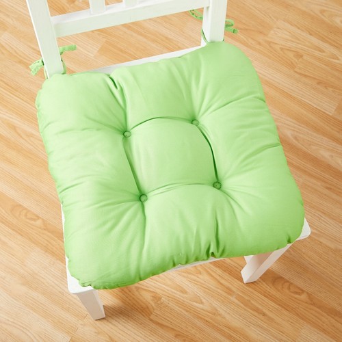 DINING CHAIR SEAT PAD CUSHIONS with Ties / Garden Chair Cushions MADE IN UK - Picture 7 of 14